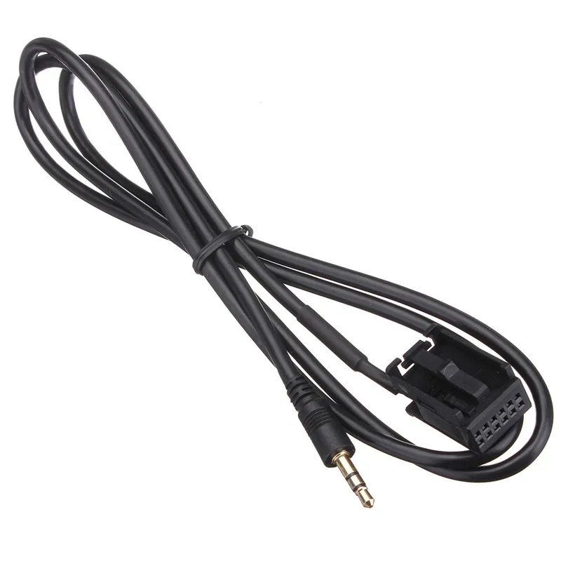 Автомобильный аудио адаптер 3 5 мм с автоинтерфейсом кабель Aux in 6000 CD AUX вход MP3 для