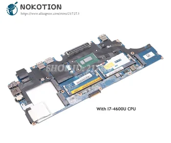 

NOKOTION CN-0X9Y17 0X9Y17 VAZ50 LA-9431P MAIN BOARD For Dell Latitude E7240 Laptop Motherboard I7-4600U CPU