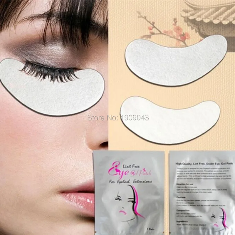 under eye lash gel pad