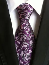 CityRaider 2016 Классический шелковый Для мужчин s галстуки шеи галстуки 8 см Пейсли связи для Для мужчин праздничная одежда Бизнес костюм