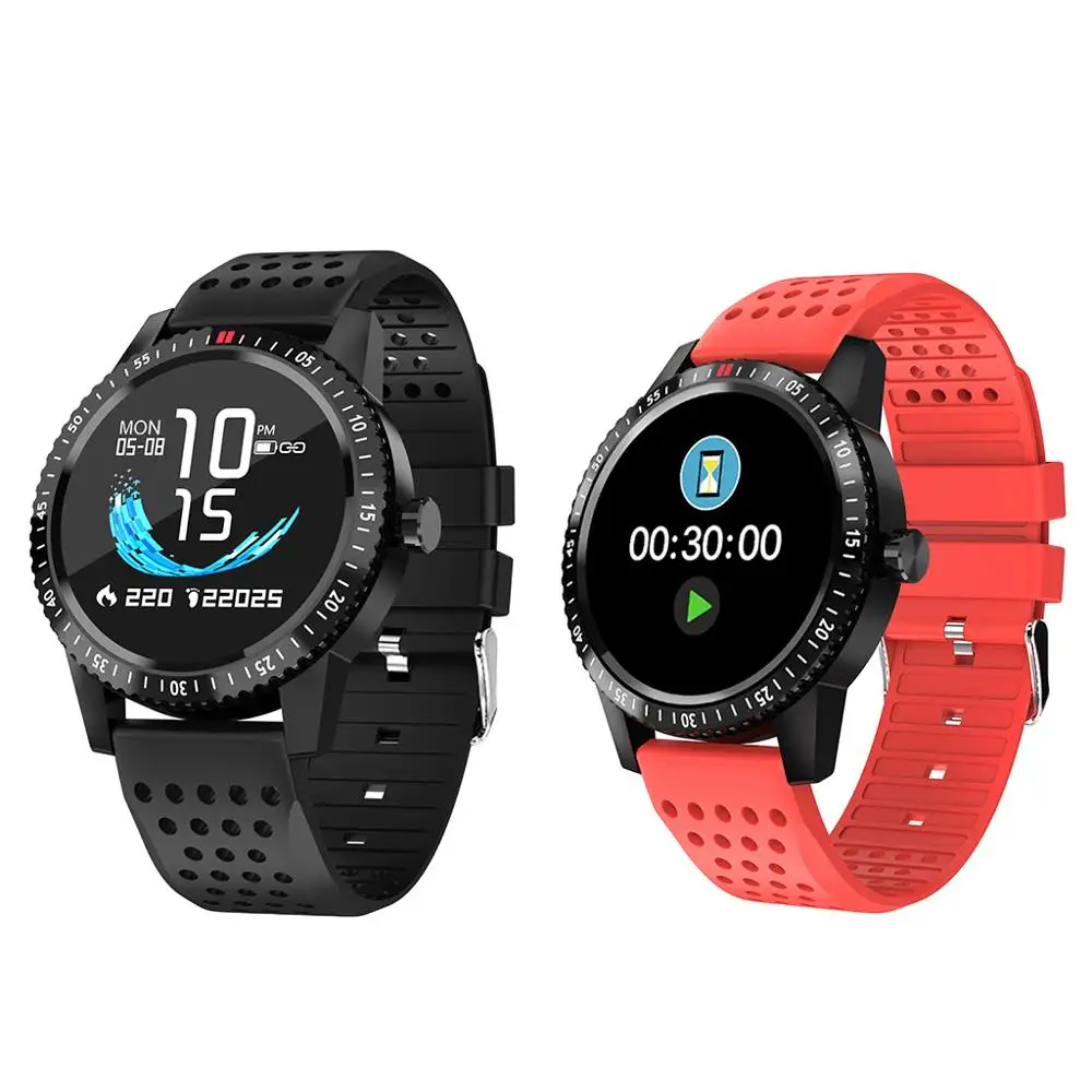 

T1 Smartwatch IP67 Waterproof Wearable Device Heart Rate Monitor Color Display Smart Watch For Android IOS 30 Days Standby