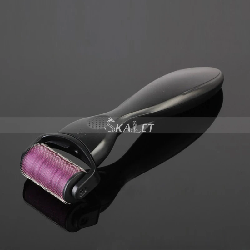 

Factory Price 1200 Pins Titanium Dermaroller Micro Needle for Face and Body Roller Skin Care Home Use