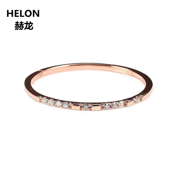 US $104.96 Solid Certified Round Natural Diamonds Women Anniversary Women Classic