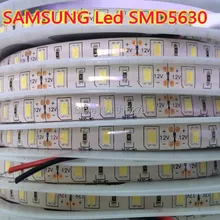 SAMSUNG Seoul SMD 5630 led strip 5m 10m 15m 60led/m Waterproof IP65 12V tape light , Good Quality, Free shipping