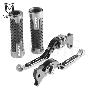 

Motorcycle Brake Clutch Levers Handlebar Hand Grips For Suzuki KATANA GSX1100F GSX 1100 F 1991-1993 600/750 KATANA 1998-2006