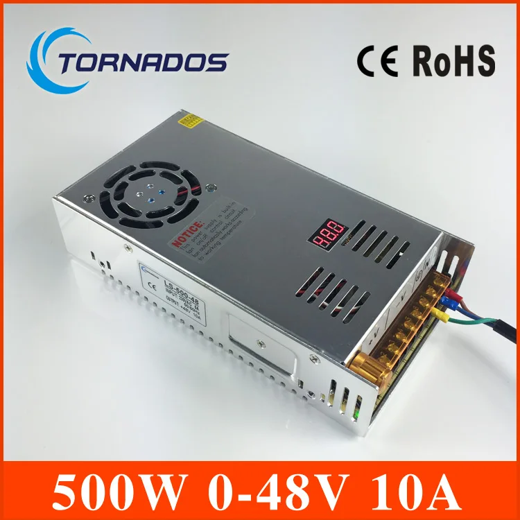switching power supply 0 48V 500W AC To DC 48 V SMPS For Electronics