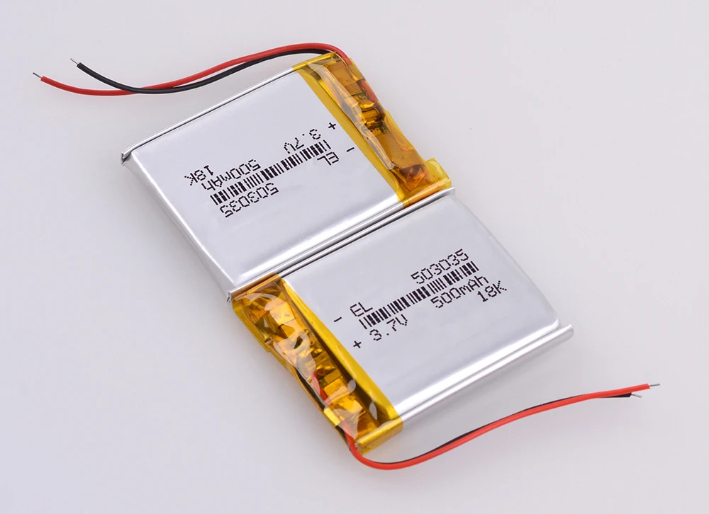 Полимерный аккумулятор 500 mah 3,7 V 503035 литий-ионный аккумулятор для рекордера Karki ql3 регистратор DVR плеер Автомобильный видеорегистратор DOD LS430W