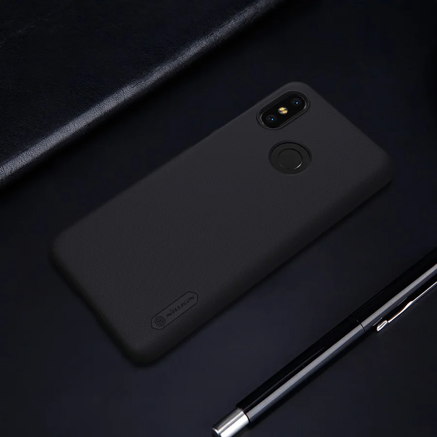 Чехол для xiaomi mi 8, 6,21 дюймов, NILLKIN, Матовый ПК, матовая жесткая задняя крышка, Подарочный держатель для телефона, для xiaomi 8, чехол для mi 8