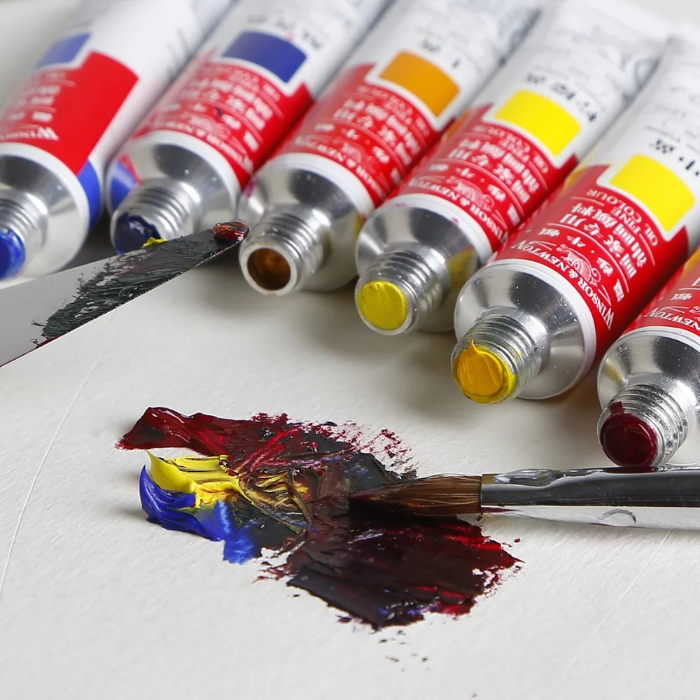 Winsor & Newton oil paint Set 12 Colors 18 Colors 24 12ml