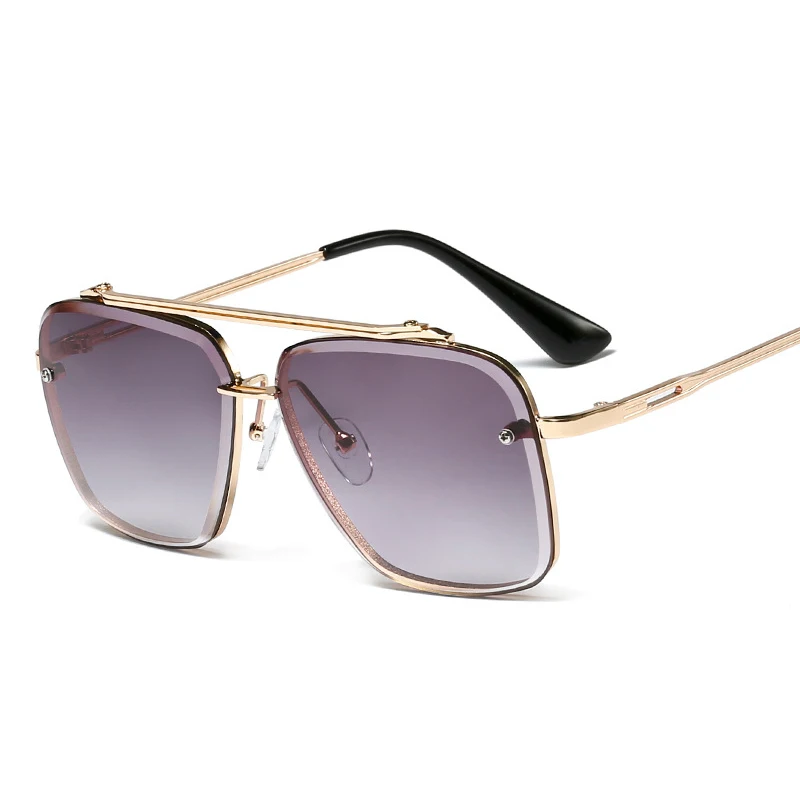 PAWXFB BRAND DESIGN Classic Sunglasses Men Driving Square Frame Sun Glasses Male Goggle UV400 Gafas De Sol