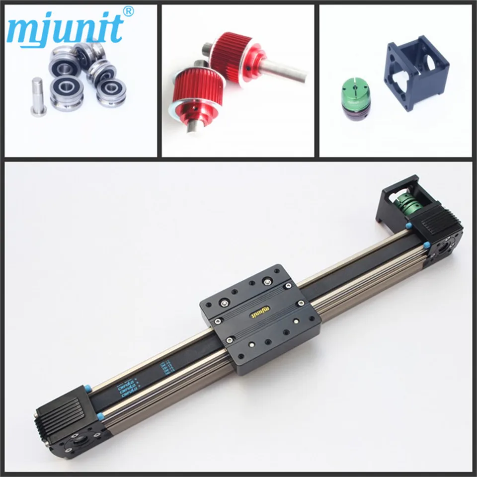 Rail Guideway System Square Slide Unit Linear Motion Aluminum Linear