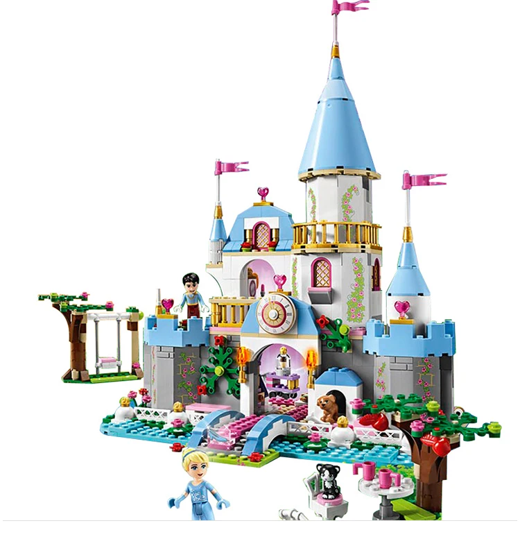 1064pcs friend princess cinderella