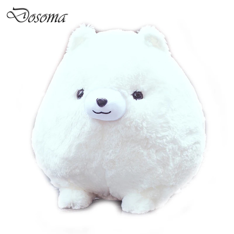 

Cute Spherical Pomeranian Plush Doll Toys Cartoon Dog Stuffed Doll Toys Soft Anime Animal Pillow Home Decoration Birthday Gift