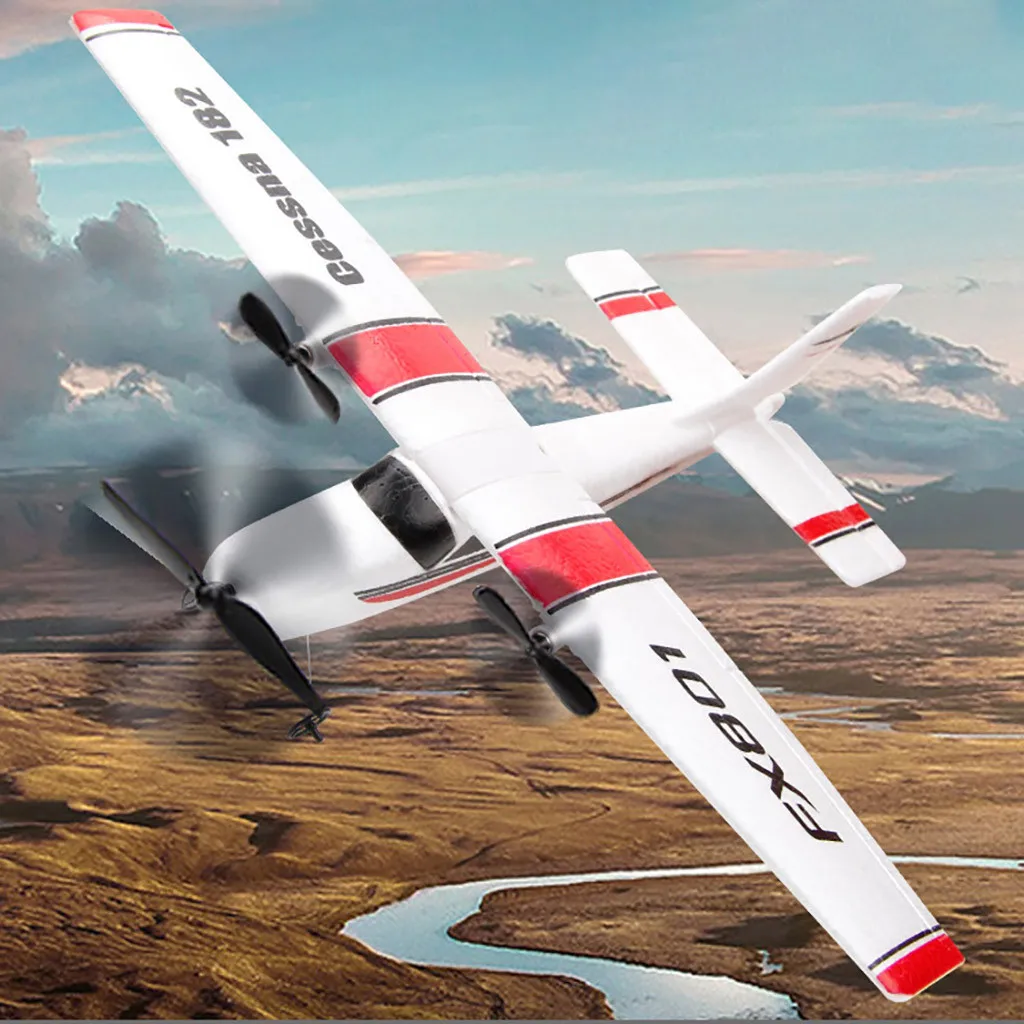

FX-801 2.4G Radio Control 4CH RC Aeroplane Drone Glider Outdoor Toy 50