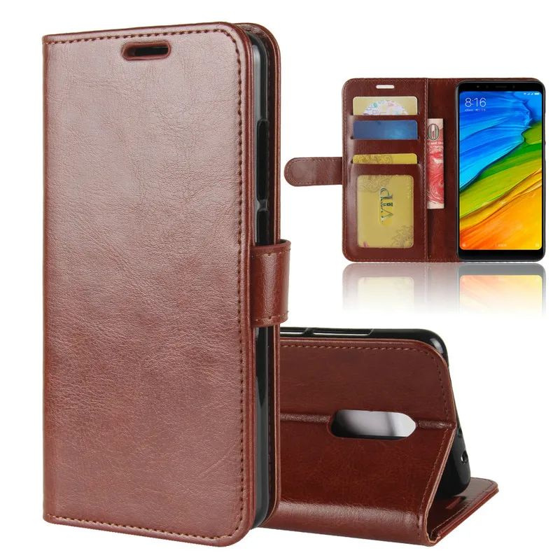 

Wallet PU Leather Case for Xiaomi redmi 5 Card Holder Phone Bag Flip Cover for Xiaomi redmi 5 Plus Case Fundas Coque Capa