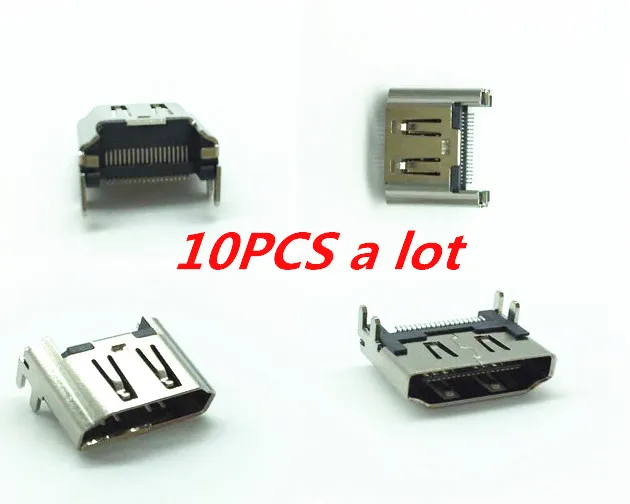 Cheap 10pcs HDMI Port Socket Interface Connector for Playstation 4 Play Station 4 PS4 ps 4 Repair Part Motherboard Port Jack Connector Cheap 10pcs HDMI Port Socket Interface Connector for Playstation 4 Play Station 4 PS4 ps 4 Repair Part Motherboard Port Jack Connector