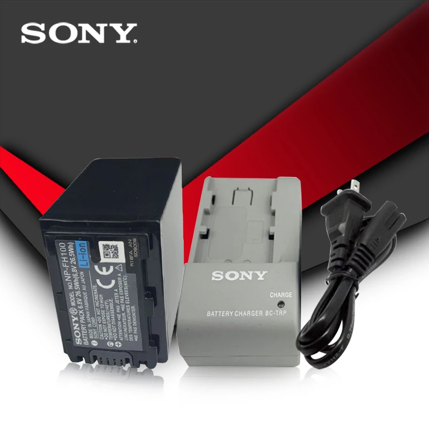 1 шт./лот sony NP-FH100 NP FH100 FH100 Камера Батарея NP-FH100 NP-FH30 NP-FH40 NP-FH60 NP-FH50 NP-FH70 HDR-SR+ Зарядное устройство