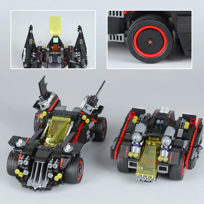 

Lepin 07077 Genuine Batman Movie Series Ultimate Batmobile Educational Building Blocks Bricks Toys Compatible legoingly 70917