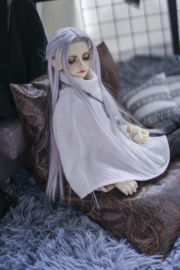 Платье для куклы BJD подходит для 1/3 1/4 1/6 MSD плащ Высокий воротник накидка кукла платье кукла аксессуары