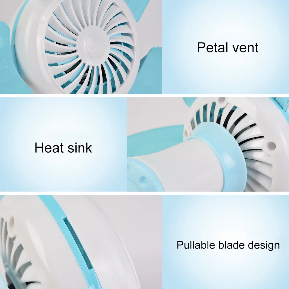 EU/US/AU Plug Multifunction Wall Hanging Table Holder Fan Household Hot Quiet 5 Leaves Electric Clip Fan Summer Cooler Clip Fans