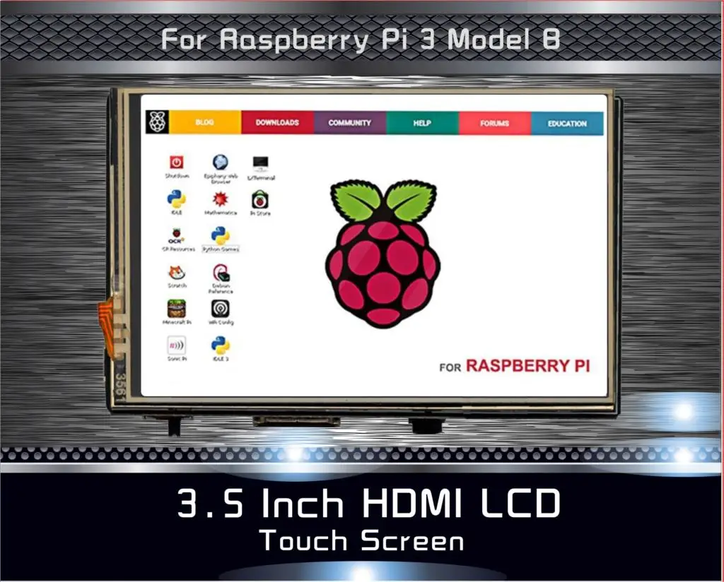 Raspberry Pi 3 Model B+ Board +3.5" HDMI LCD Touch Screen Display with Stylus + Acrylic Case Raspberry Pi 3 Model B+ Board +3.5" HDMI LCD Touch Screen Display with Stylus + Acrylic Case