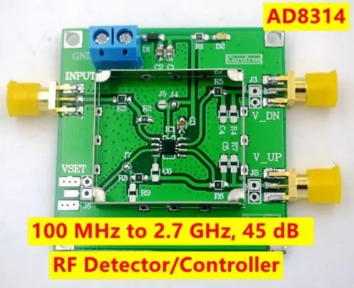 ad8314 45 дБ детектор РФ/контроллер РФ Мощность модуль обнаружения