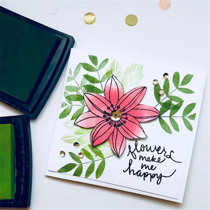 Eastshape Happy Flowers Die Set Leaf Metal Cutting Dies
