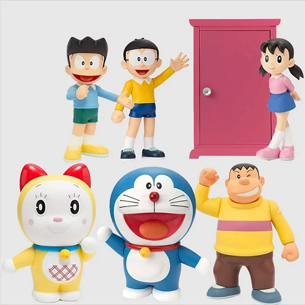 Doraemon нобита ноби Shizuka Minamoto Takeshi Gouda Suneo Honekawa Dorami фигурка Figuarts нулевая игрушка 9-14 см