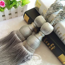 Crochets pour Rideaux Balle De Tennis Rideau Crochet Suspendu Bandage Arrimage Lobbying Décoration Gland Pendentif Accessoires pour Rideaux
