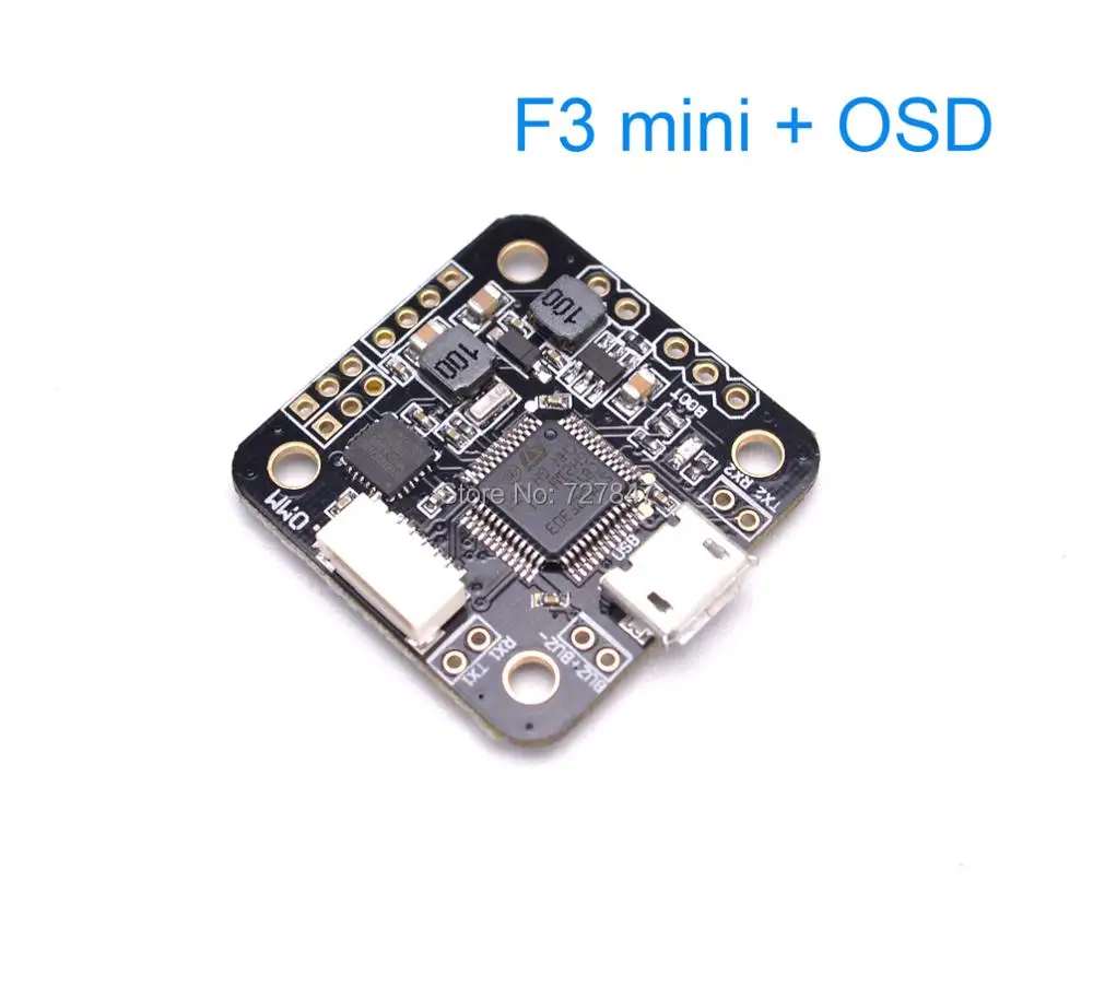 Мини F3/F4 мини Контроллер полета Встроенный OSD 5 V/1A 2-4S для Flytower FPV мини гоночный Дрон RC Мультикоптер