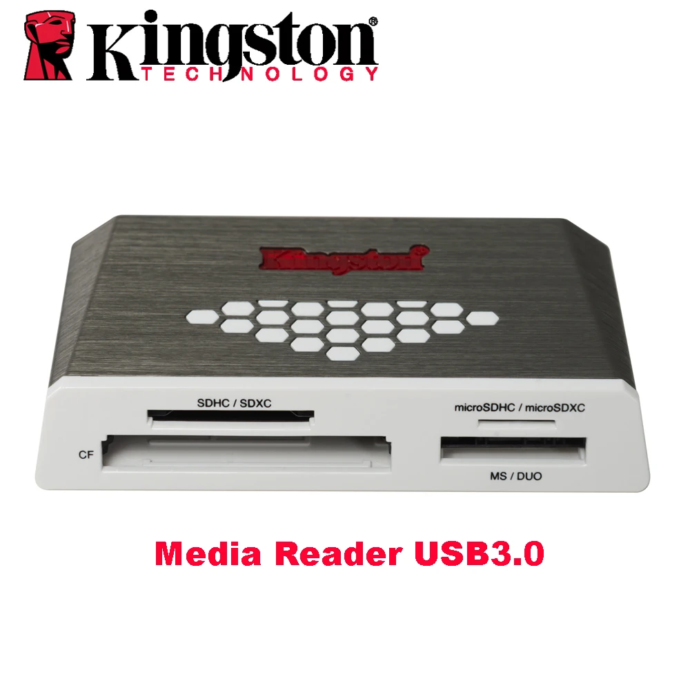 KINGSTON Micro SD Card Reader USB 3 0 Media Reader External CF TF Microsd Card Reader