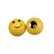 4 шт. Smile Face шина для колеса стволовых воздушный вентиль, крышка автомобиля грузовик клапан для шин мотоциклов автоматические аксессуары автомобиля-Стайлинг