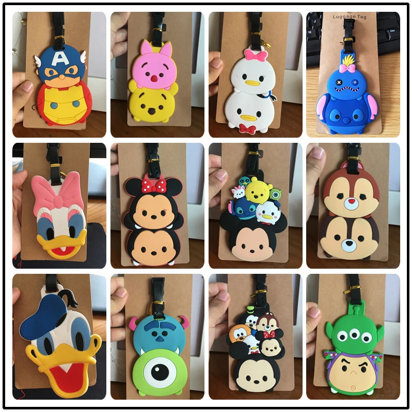 minnie luggage tag