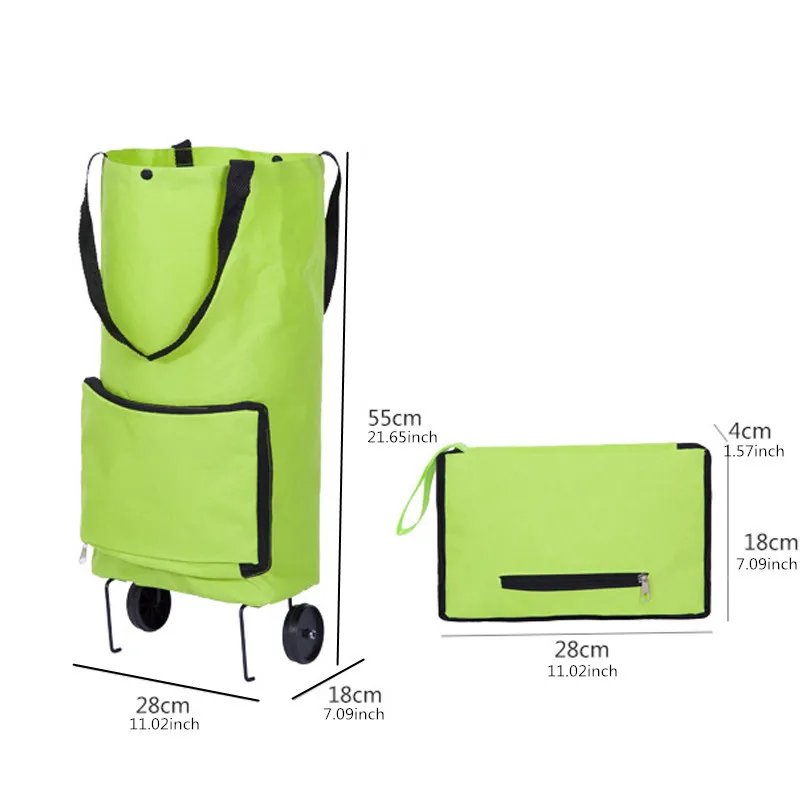 ASFULL-Oxford-Saco-de-Carrinho-de-Compras-Dobr-vel-Com-Rodas-Sacos-Do-Trole-de-Viagem