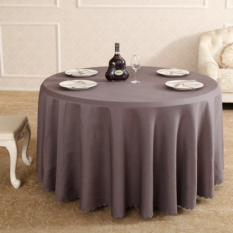 

Solid 100% Linen Grey Rectangle Table Cover Square Tablecloths Flax Table Cloth Linen