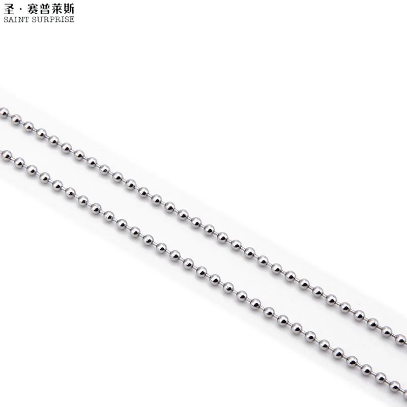 2.4mm Stainless Steel Bead Ball Chain (3)