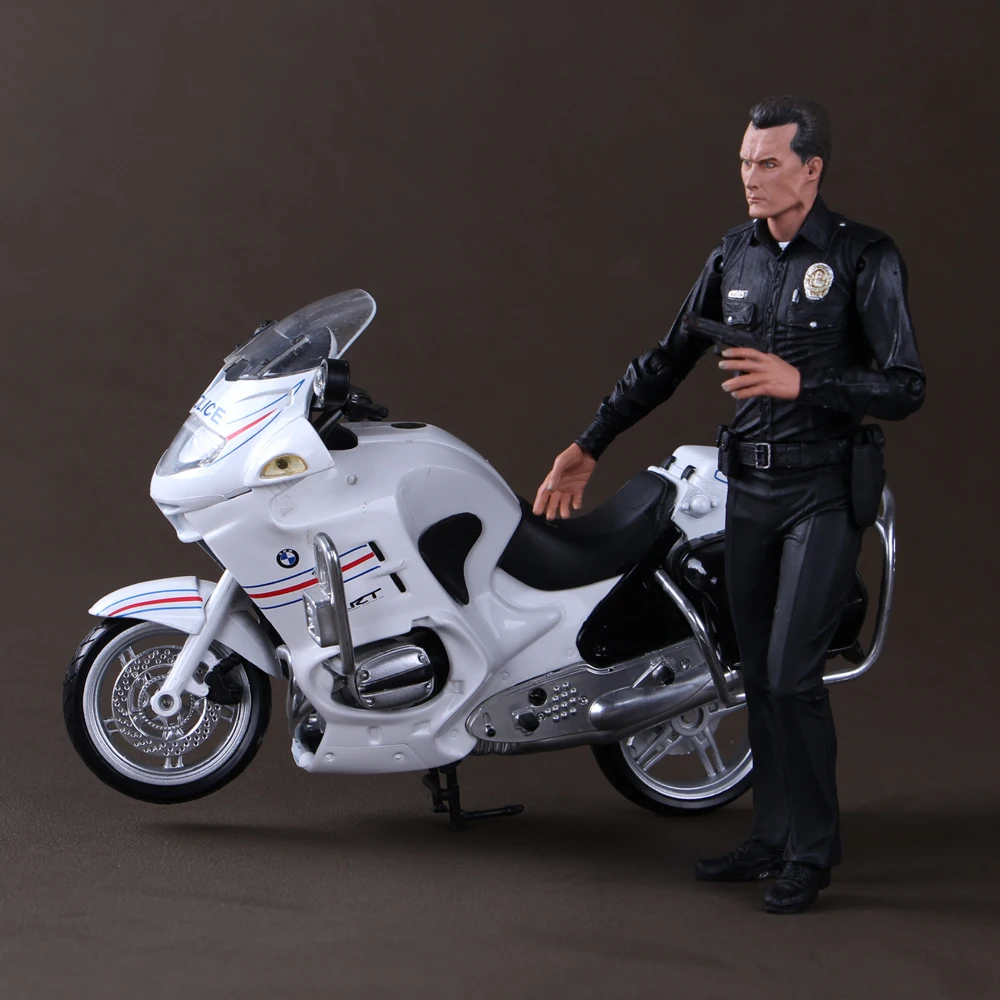 NECA Terminator Action Figure T1000 Гигроскопическая модель из ПВХ 7 дюймов 18 см MVFG132 с бесплатной