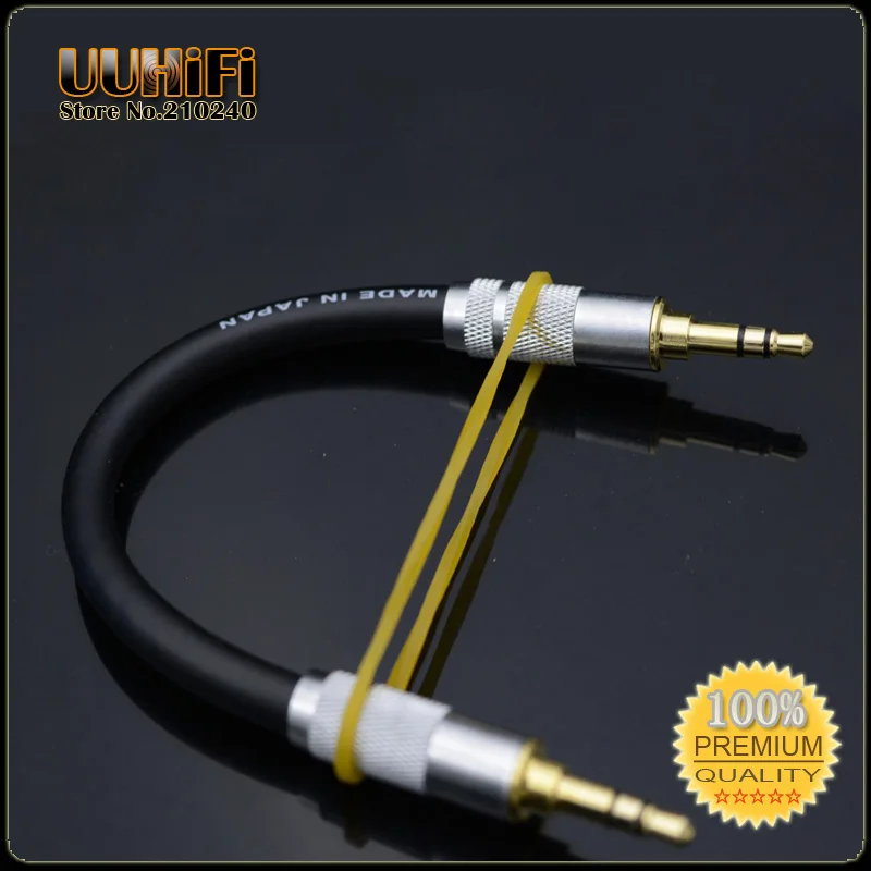 HiFi 3 5 мм до 4N OFC аудио кабель для портативного усилителя|ofc audio cable|audio cable3.5mm to 3.5mm |
