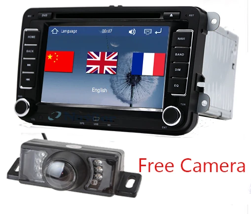 Flash Deal 7"Car DVD GPS builtin mic CanBus support fit Original VW UI for VW Volkswagen POLO PASSAT B6 Golf 5 6 SWC BT RDS Radio FM/AM Cam 0