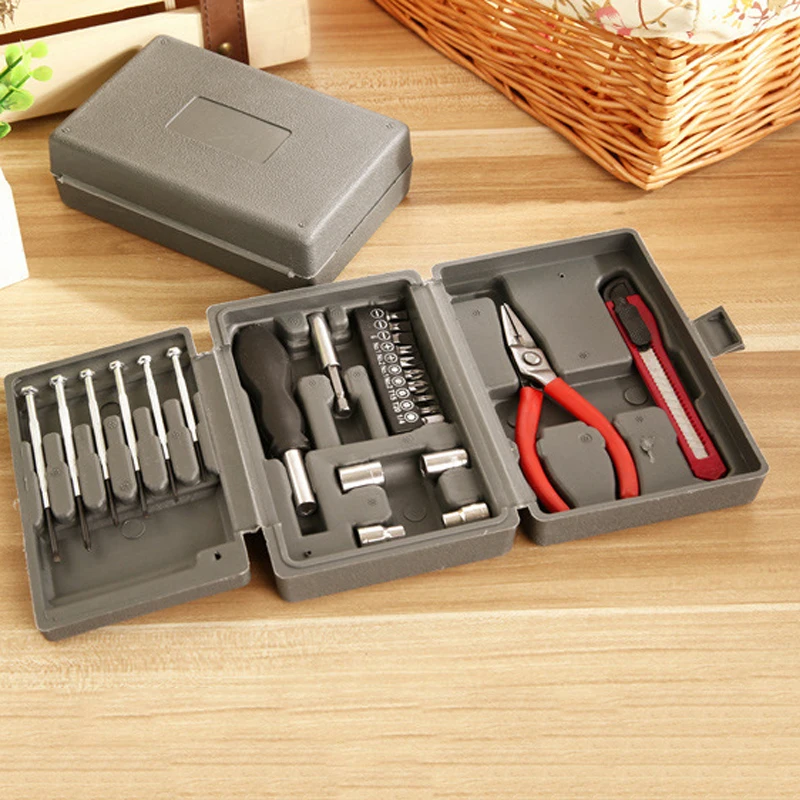 High Quality Mini 24pc Multifunctional Household Hand Tool Set With