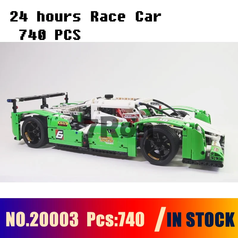 

Compatible with lego 42039 Models building toy 20003 740pcs Technic Series 24 hours Race Car Building Blocks toys & hobbies