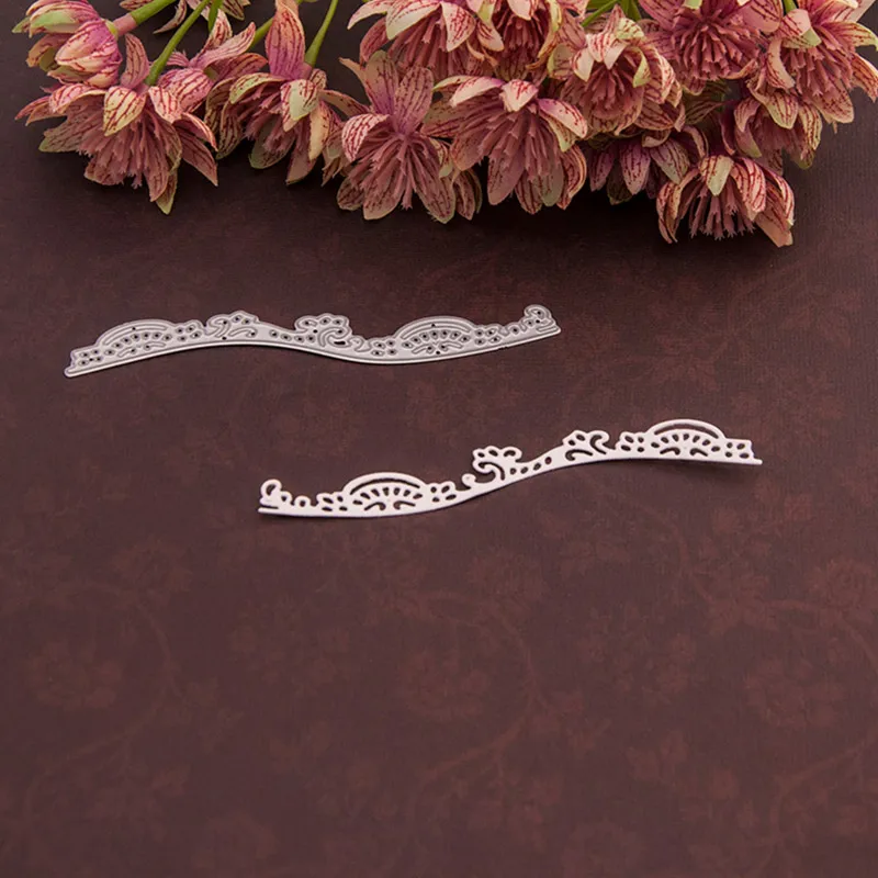 

Lace Decoration Metal Cutting Dies Scrapbooking DIY Album Embossing Folder Paper Cards Maker Template Decor Stencils Craft Dies