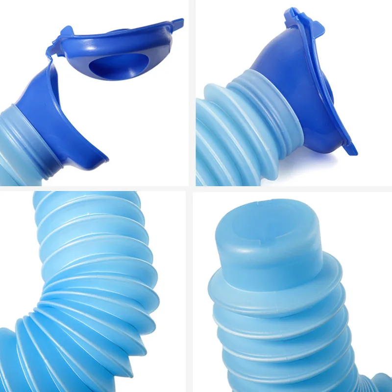 

New Emergency Urinal Portable Shrinkable Potty Pee Bottle Outdoor Camping Travel For Kids Adult XD88