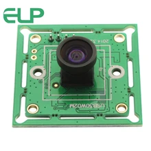 ELP Широкий формат VGA Мини 26*26 мм OV7725 CMOS панель для веб-камеры маленький Камера печатной платы с 120 градусов объектив