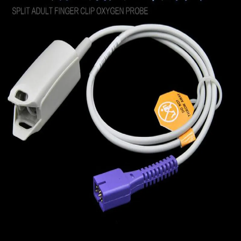2017 совместим с Nellcor DB7 Pin датчик Spo2 для взрослых пульсоксиметра оксиметрии s