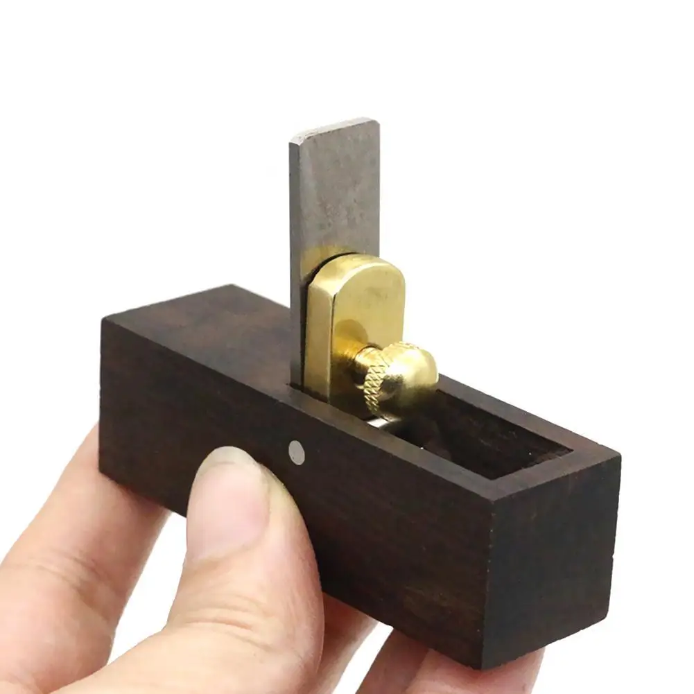 

Woodworking tool Ebony Mini Wood Hand Planer Scraper Type DIY Wood Planer Carpenter Sharpening Woodworking Tools
