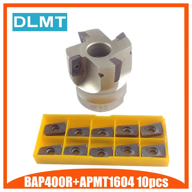 MT4 FMB22 хвостовиком BAP400R/BAP300R 50 22 лицо фрезерный с ЧПУ резак+ 10 шт. APMT1604/APMT1135 вставки для Мощность инструмент