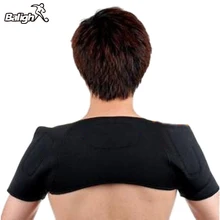 Задний двойной наплечный фиксатор для тренажерного зала при спортивных травмах защитный ремень накладка Защита Поддержка обертывание облегчение боли