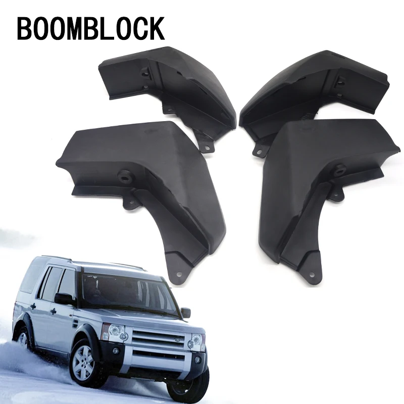 

BOOMBLOCK 1Set/4Pcs Car Front Rear Mudguards For Land Rover Discovery 3 2004 2005 2006 2007 2008 accessories Mudflaps Fenders