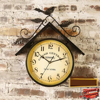 

3d Metal Creative Wall Clock Silent Design Vintage Kitchen Clock Cuckoo Pow Patrol Wall Clocks Relogio Parede Home Decor 50ZB019